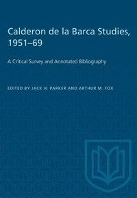 bokomslag Calderon De La Barca Studies, 1951-69