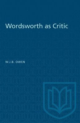 bokomslag Wordsworth as Critic