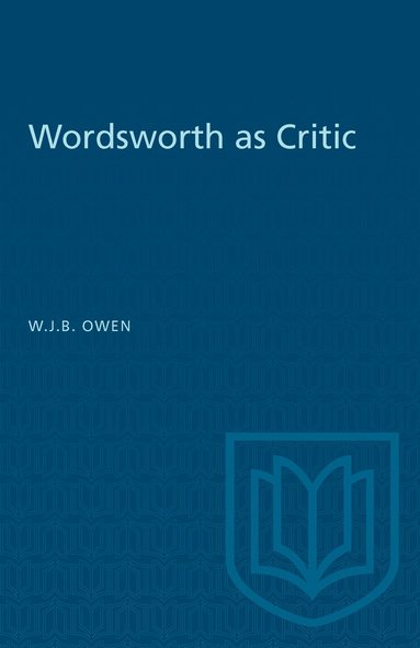 bokomslag Wordsworth As Critic
