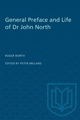 bokomslag General Preface and Life of Dr John North