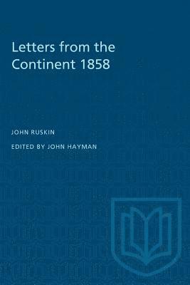 Letters from the Continent 1858 1