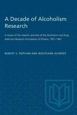 A Decade of Alcoholism Research 1