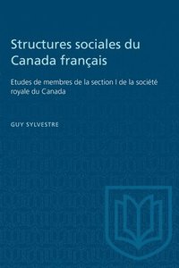 bokomslag Structures sociales du Canada franais