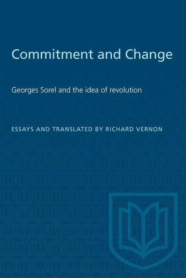 Richard Vernon - Commitment and Change, Häftad