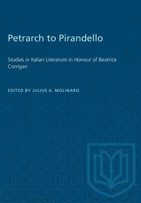 bokomslag Petrarch to Pirandello