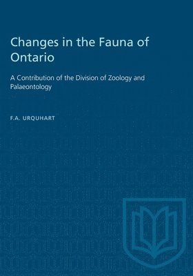 bokomslag Changes in the Fauna of Ontario