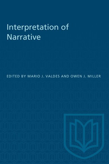Mario Valdes, Owen Miller - Interpretation of Narrative, Häftad