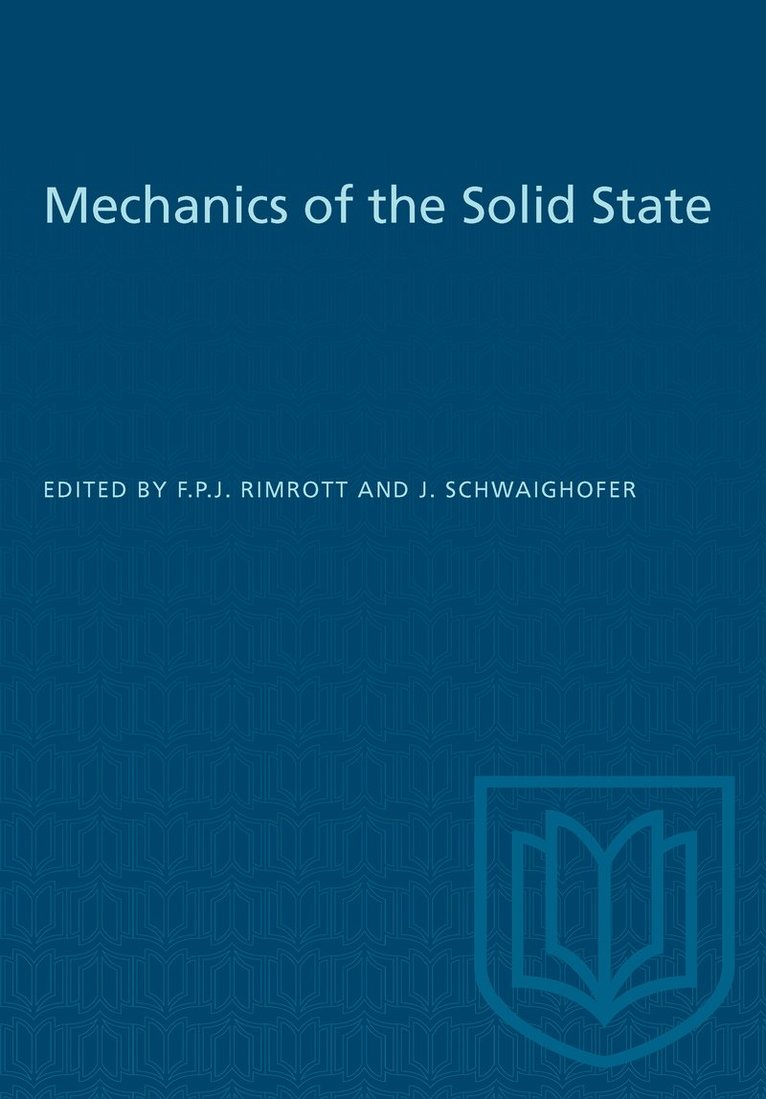 Mechanics of the Solid State 1