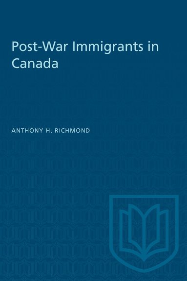 bokomslag Post-War Immigrants in Canada