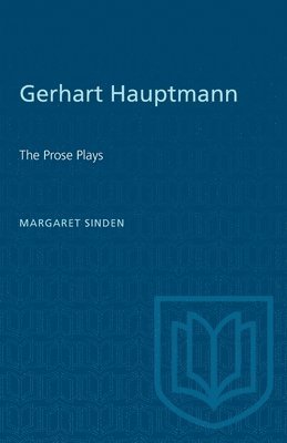 bokomslag Gerhart Hauptmann