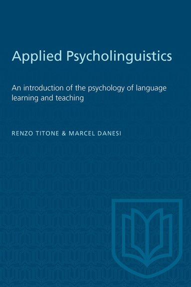 bokomslag Applied Psycholinguistics