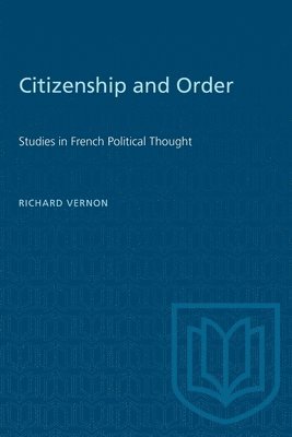 Richard Vernon - Citizenship and Order, Häftad
