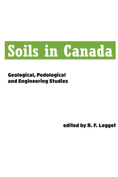 bokomslag Soils in Canada