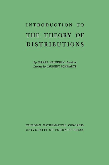 bokomslag Introduction to the Theory of Distributions
