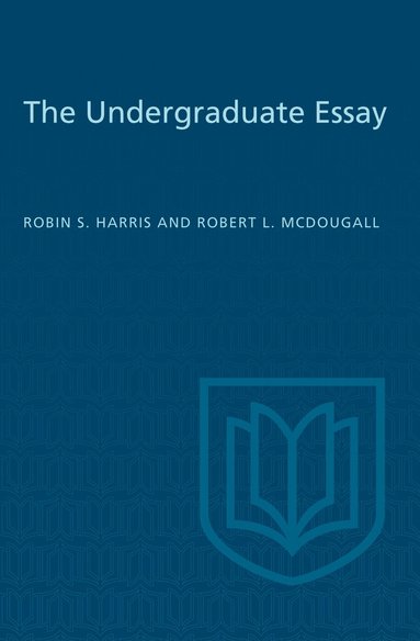 Robin Harris, Robert McDougall - Undergraduate Essay, Häftad