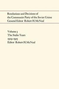 bokomslag Resolutions and Decisions of the Communist Party of the Soviet Union