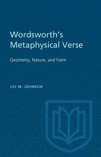 bokomslag Wordsworth's Metaphysical Verse