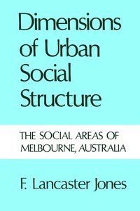 bokomslag Dimensions of Urban Social Structure