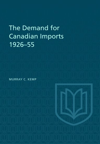 bokomslag Demand for Canadian Imports 1926-55