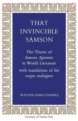 bokomslag That Invincible Samson