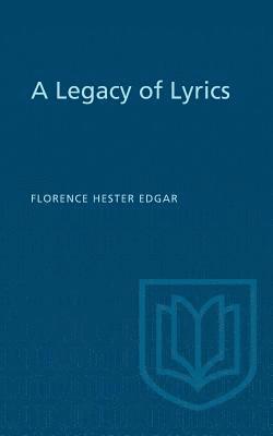 bokomslag Legacy of Lyrics