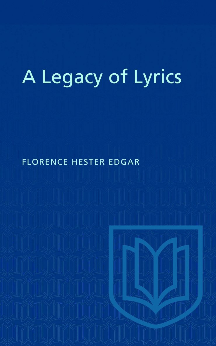 A Legacy of Lyrics 1