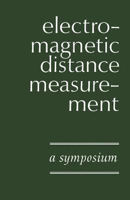 bokomslag Electromagnetic Distance Measurement