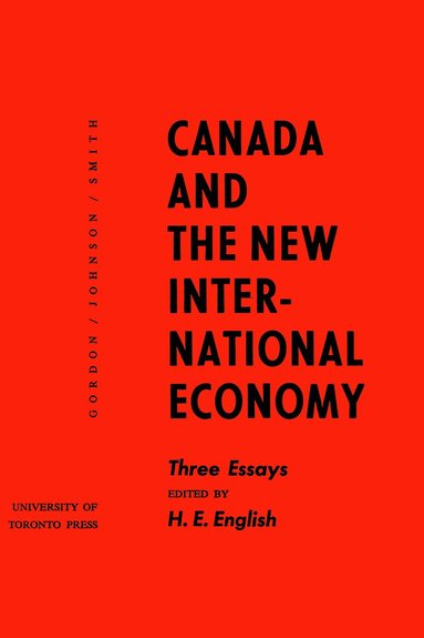 bokomslag Canada and the New International Economy