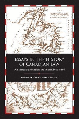 bokomslag Essays in the History of Canadian Law, Volume IX