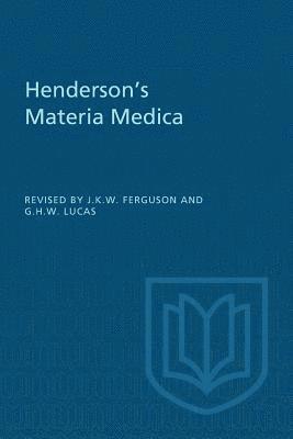 bokomslag Henderson's Materia Medica