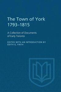bokomslag Town of York 1793-1815