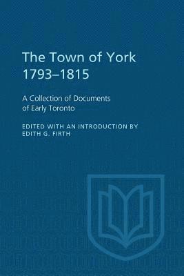 Town of York 1793-1815 1