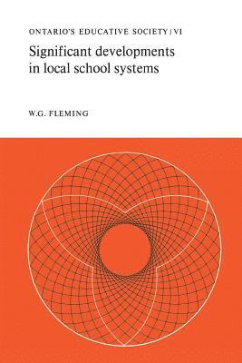 bokomslag Significant Developments in Local School Systems