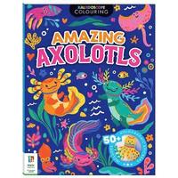 bokomslag Kaleidoscope Sticker Colouring Awesome Axolotls