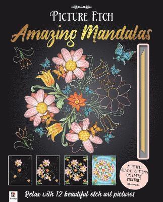 Hinkler Pty Ltd - Picture Etch: Amazing Mandalas, Häftad