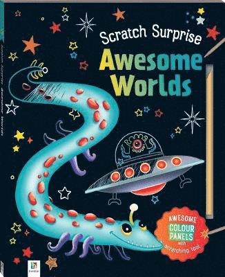 Hinkler Pty Ltd - Scratch Surprise Awesome Worlds, Häftad