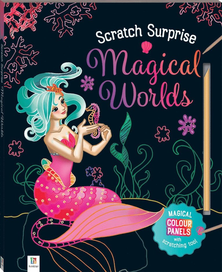 Hinkler Pty Ltd - Scratch Surprise: Magical Worlds, Häftad