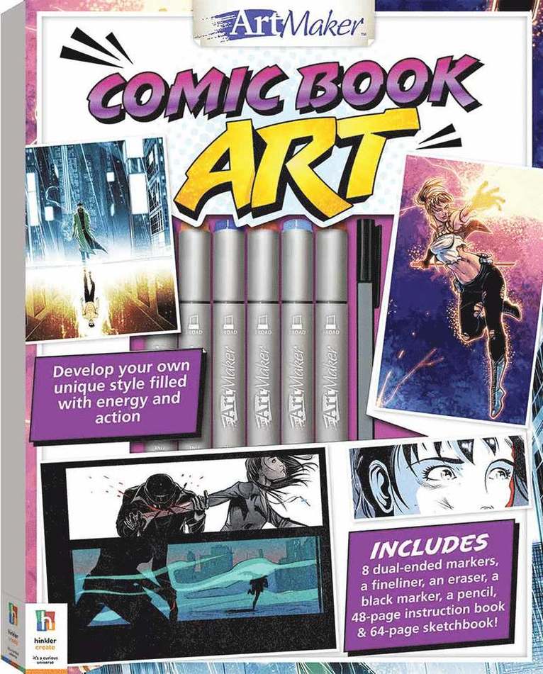 Hinkler Pty Ltd - Art Maker: Comic Book Art, Häftad
