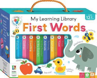Hinkler Pty Ltd - Building Blocks Learning Library First Words, Kartonnage