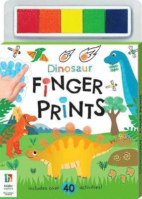 Hinkler Pty Ltd - Dinosaurs Finger Prints, Häftad