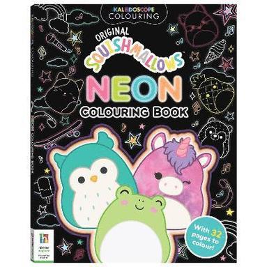 bokomslag Kaleidoscope Squishmallows Neon Colouring Book