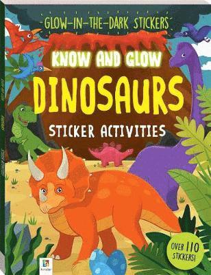 Hinkler Pty Ltd - Know and Glow: Dinosaurs Sticker Activities, Häftad