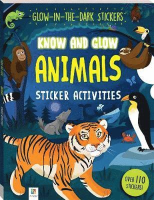 Hinkler Pty Ltd - Know and Glow: Animals Sticker Activities, Häftad