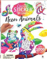 bokomslag Creative Sticker Mosaics Neon Animals