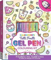 bokomslag Kaleidoscope Colouring Tutti Frutti Gel Pen Colouring Kit