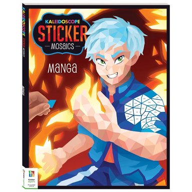 Hinkler Pty Ltd - Kaleidoscope Sticker Mosaics Manga, Häftad