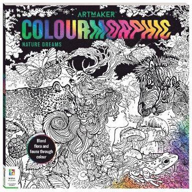 Hinkler Pty Ltd - Art Maker Colourmorphic Colouring Book Nature Dreams, Häftad