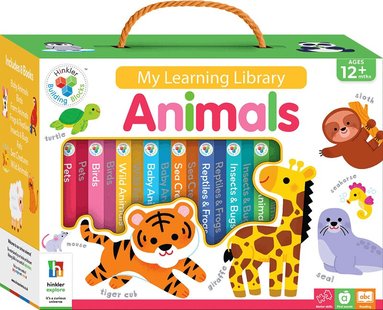 Hinkler Pty Ltd - Building Blocks Learning Library: Animals, Häftad