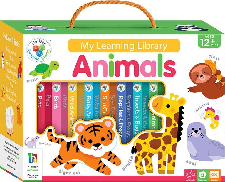 Hinkler Pty Ltd - Building Blocks Learning Library: Animals, Häftad