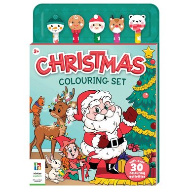 Hinkler Pty Ltd - Christmas Colouring Set, Häftad